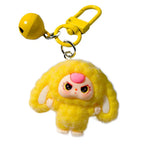 Anime Flocked Dora DIY Decorative Pendant KeyChain Backpack Decor Cute Cartoon Schoolbag Pendant Boys And Girls Gifts