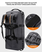 Travel Bag, Large Capacity Handbag, Portable Outdoor Carry-On Luggage, Wheeled Travel Bag, Convenient and Practical Unisex Travel Bag