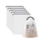 Clear Drawstring Shoe Bags (5PCS)